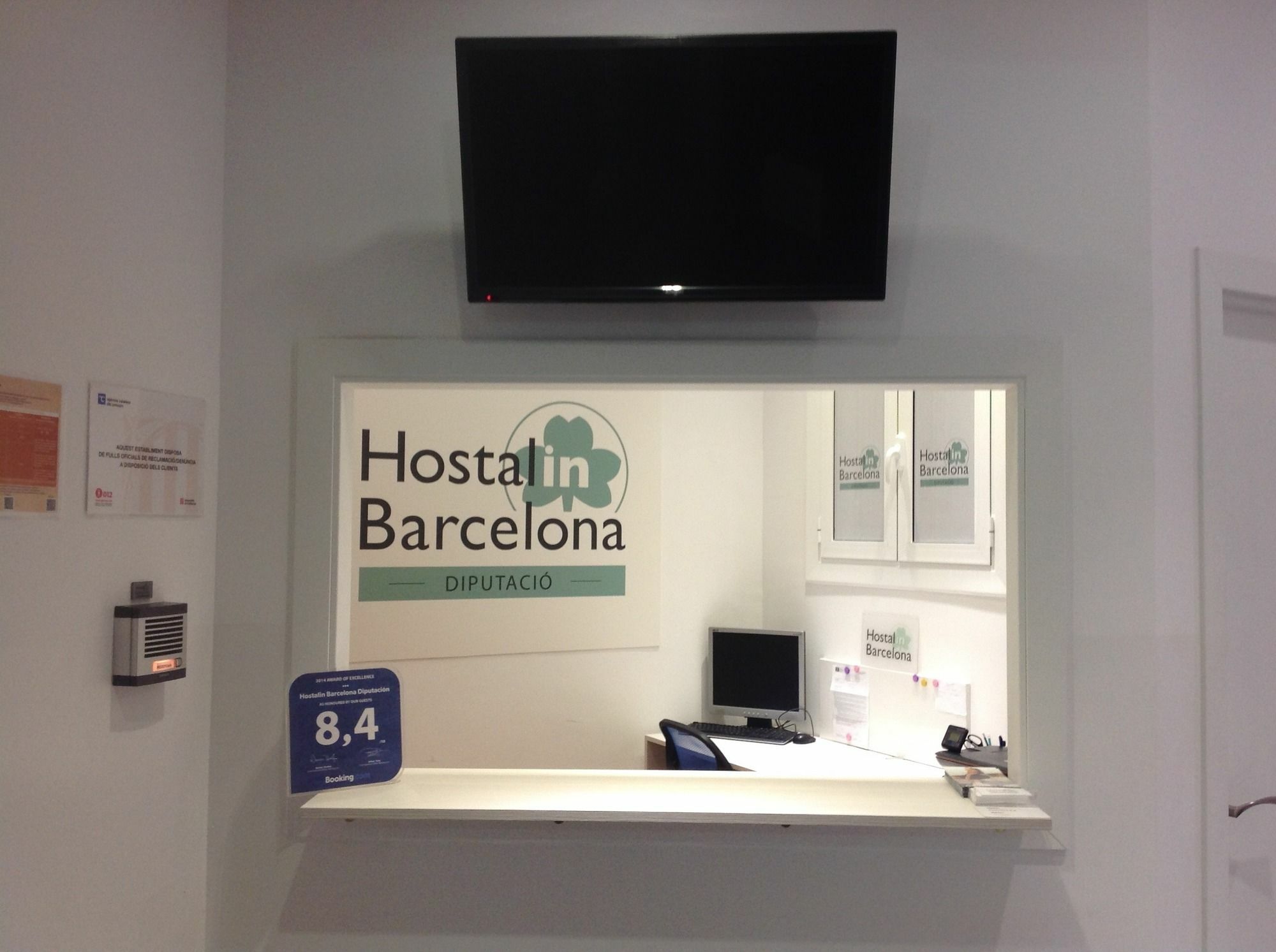 Hostalin Barcelona Diputacion Екстер'єр фото